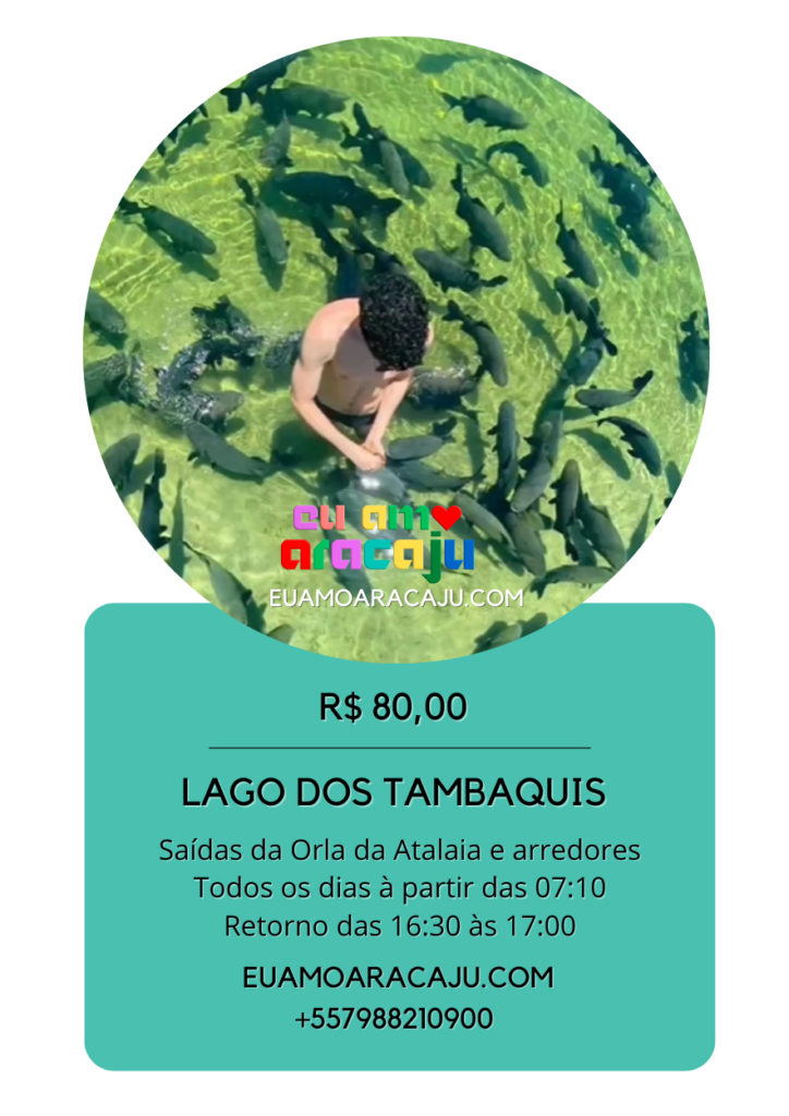 Passeio Lago dos Tambaquis - passeios de Aracaju